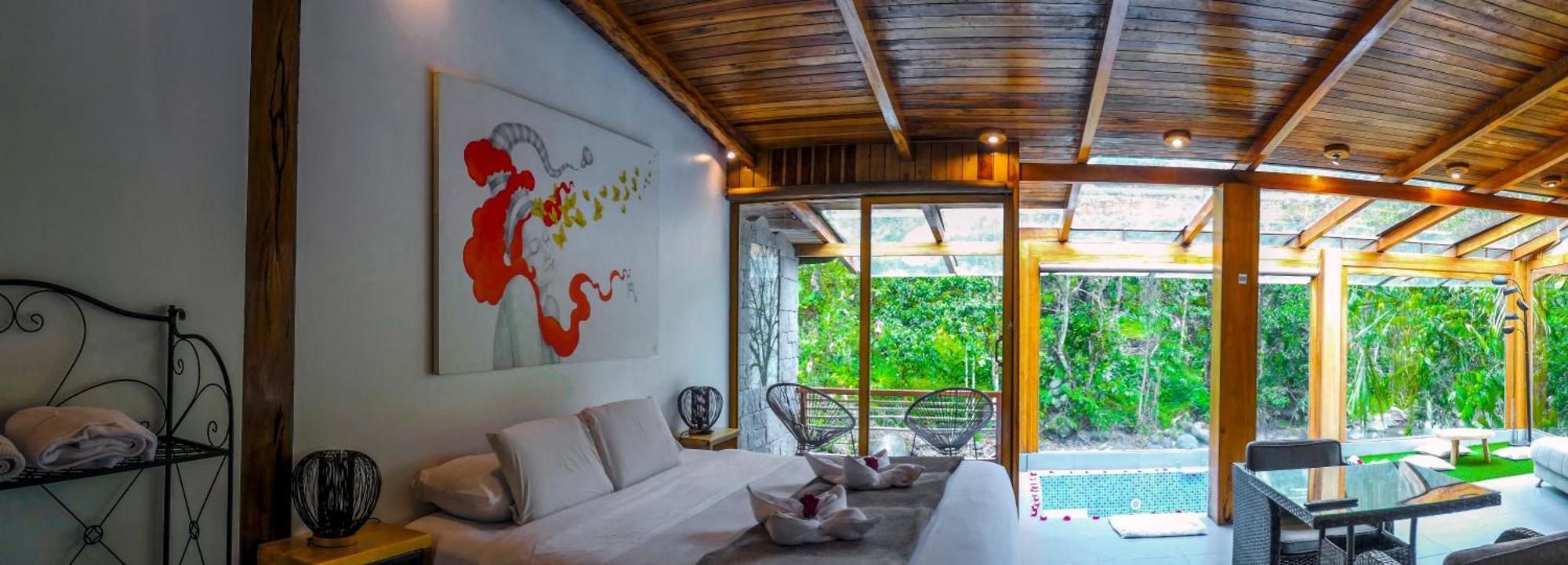 Saguamby Mindo Lodge Ngoại thất bức ảnh